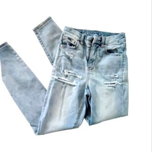 American Eagle Curvy Super Hi Rise Kegging Size 0